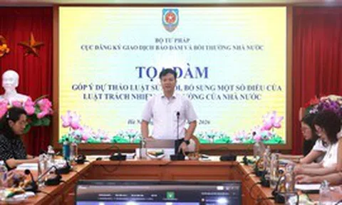 Lấy ý kiến góp ý sửa đổi Luật Trách nhiệm bồi thường của Nhà nước