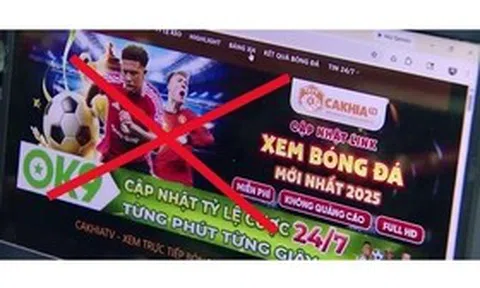 Khởi tố 23 đối tượng điều hành các trang web phát lậu bóng đá, quảng cáo cá độ