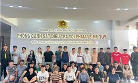 Triệt phá đường dây ma túy quy mô lớn, bắt giữ 74 đối tượng tại TP Hồ Chí Minh
