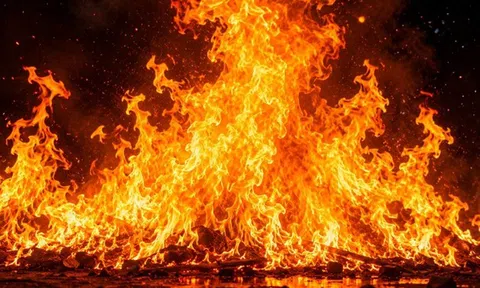 Cứu sống người đàn ông dùng xăng đốt vợ cũ rồi nhảy sông tự tử