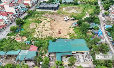 Hà Nội: Cận cảnh loạt vi phạm về đất đai sắp bị xử lý tại xã Thiên Lộc