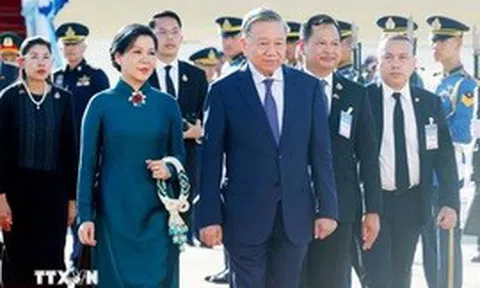 Tổng Bí thư, Chủ tịch nước Tô Lâm đến Bangkok, tiếp tục chuyến thăm chính thức Thái Lan