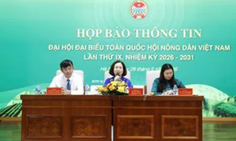 Đại hội đại biểu toàn quốc Hội Nông dân Việt Nam lần thứ IX diễn ra từ 7- 8/6
