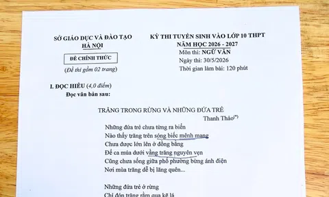 Đáp án môn Ngữ Văn vào lớp 10 Hà Nội