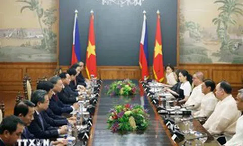 Tổng Bí thư, Chủ tịch nước Tô Lâm hội đàm với Tổng thống Philippines Ferdinand Romualdez Marcos Jr