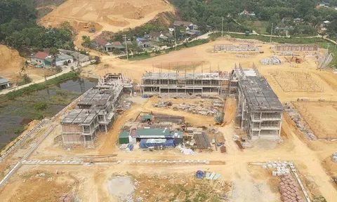 Hà Tĩnh đẩy nhanh tiến độ xây dựng trường nội trú liên cấp vùng biên