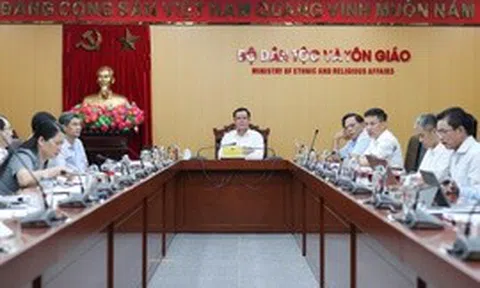 Tập trung xây dựng Nghị định hướng dẫn thi hành Luật Tín ngưỡng, tôn giáo (sửa đổi)