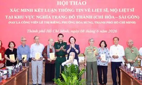 Phó Thủ tướng Phạm Thị Thanh Trà: Tiến thêm một bước quan trọng trên hành trình tìm kiếm khu mộ liệt sĩ tập thể tại Công viên Lê Thị Riêng