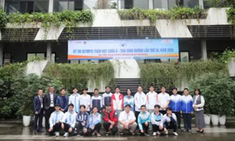 Việt Nam giành 1 huy chương vàng ở Olympic Toán châu Á