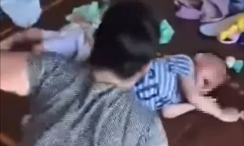 Công an xác minh clip bé trai nghi bị bà nội bạo hành ở Đắk Lắk