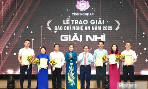 Đời sống & Pháp luật giành giải Nhì, Giải báo chí tỉnh Nghệ An 2026