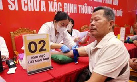 Thu nhận 300.000 mẫu ADN, đẩy nhanh xác định danh tính hài cốt liệt sĩ
