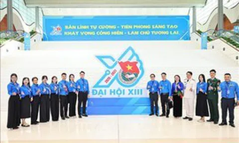 Phiên trọng thể Đại hội đại biểu toàn quốc Đoàn TNCS Hồ Chí Minh lần thứ XIII