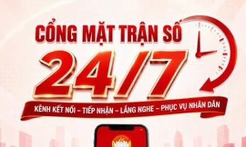 Cổng Mặt trận số 24/7 - kênh tương tác thuận tiện, minh bạch giữa MTTQ và người dân