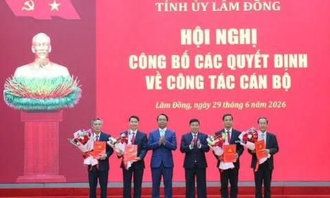 Lâm Đồng điều động và bổ nhiệm nhiều cán bộ chủ chốt