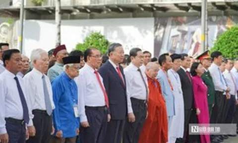 Tổng Bí thư, Chủ tịch nước Tô Lâm dự lễ kỷ niệm 50 năm thành phố mang tên Bác
