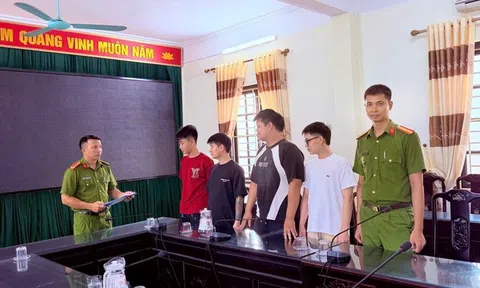 Dụ học sinh THPT bán tài khoản ngân hàng, 4 đối tượng bị khởi tố