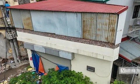 Xuất hiện loạt nhà siêu méo sau khi giải phóng mặt bằng dự án Vành đai 2,5