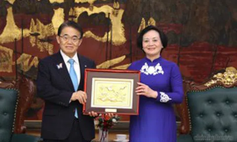 Phó Thủ tướng Phạm Thị Thanh Trà tiếp Thống đốc tỉnh Aichi (Nhật Bản)