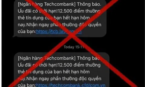 Cảnh báo thủ đoạn giả mạo ngân hàng để chiếm đoạt thông tin thẻ tín dụng