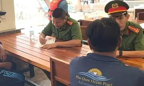 Khởi tố vụ án hình sự, tạm giữ thuyền trưởng vụ chìm ca nô tại Phú Quốc