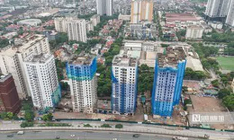 Hà Nội: Cận cảnh tu sửa, cải tạo ký túc xá Pháp Vân - Tứ Hiệp