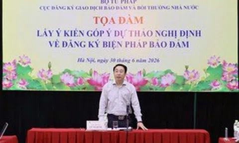 Lấy ý kiến hoàn thiện dự thảo Nghị định về đăng ký biện pháp bảo đảm