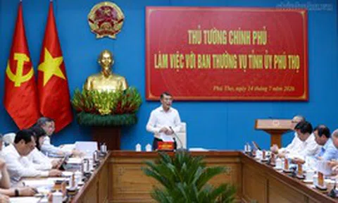Thủ tướng Lê Minh Hưng: Phú Thọ phấn đấu đạt và vượt mục tiêu tăng trưởng 11%