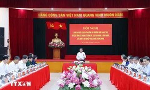 Thường trực Ban Bí thư Trần Cẩm Tú chủ trì Hội nghị giao ban quý II/2026