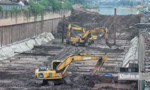 Kênh chống ngập nghìn tỷ ở Hà Nội sau hạn chót thi công của Bí thư Thành phố
