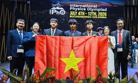Đội tuyển Việt Nam giành 4 Huy chương Vàng tại Olympic Vật lí quốc tế 2026