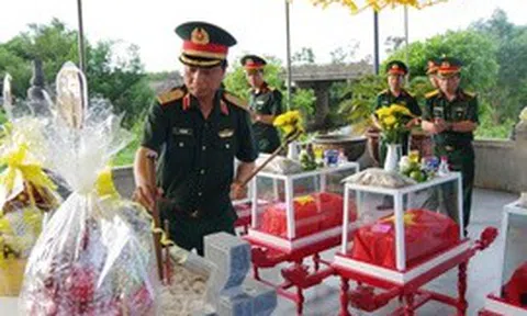 Quảng Trị tìm thấy 7 hài cốt liệt sĩ cùng nhiều di vật tại Câu Nhi