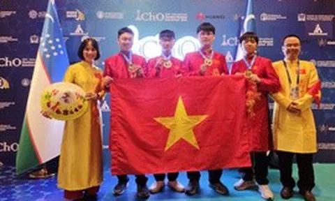 Học sinh Việt Nam giành 4 HCV Hóa học, 4 HCB Sinh học quốc tế