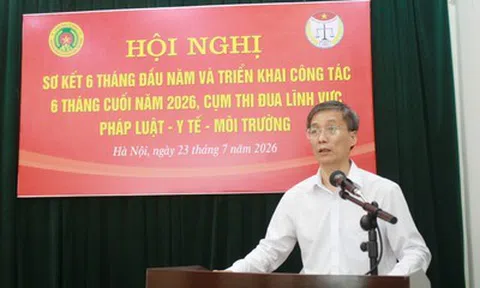 Cụm thi đua Pháp luật - Y tế - Môi trường tăng cường khám, chữa bệnh miễn phí cho người dân