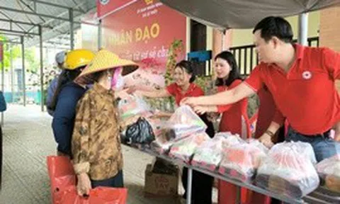 Giai đoạn 2022- 2026: Hội Chữ thập đỏ Việt Nam trợ giúp hơn 52 triệu lượt người có hoàn cảnh khó khăn