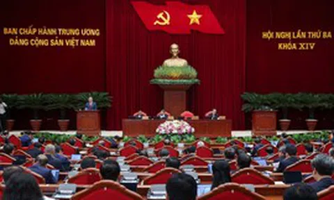 Thông cáo báo chí ngày làm việc thứ tư Hội nghị Trung ương 3 khoá XIV