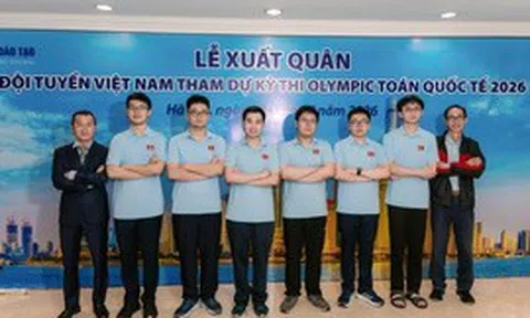 Việt Nam vươn lên xếp thứ 5 tại Olympic Toán quốc tế 2026