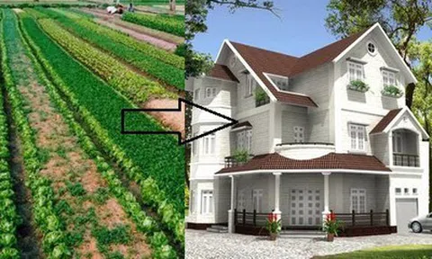 Xây nhà trên đất nông nghiệp, làm thế nào chuyển mục đích sang đất ở?