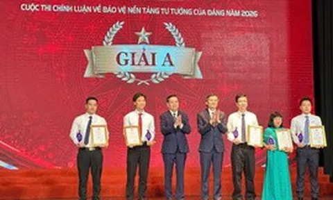 Đảng bộ các cơ quan Đảng Trung ương: Tôn vinh 34 tác phẩm đạt giải Cuộc thi chính luận bảo vệ nền tảng tư tưởng của Đảng