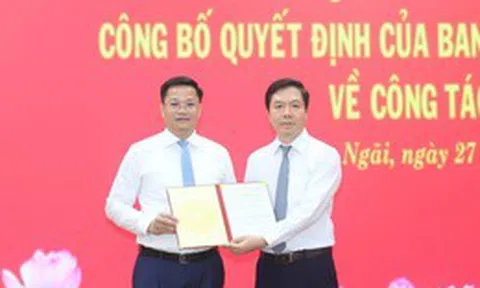 Thứ trưởng Bộ Tài chính Nguyễn Đức Tâm giữ chức Phó Bí thư Tỉnh ủy Quảng Ngãi