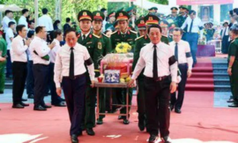 Lễ viếng, lễ truy điệu và an táng 34 hài cốt liệt sĩ tại Nghĩa trang Liệt sĩ Vị Xuyên
