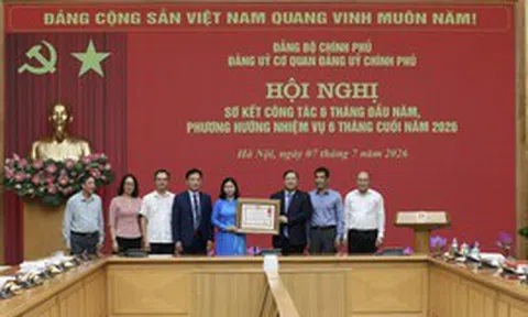 Phó Thủ tướng Thường trực Phạm Gia Túc dự công bố quyết định thành lập cơ quan Đảng ủy Chính phủ