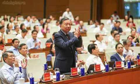 Các đồng chí lãnh đạo Đảng và Nhà nước dự Hội nghị toàn quốc quán triệt và triển khai thực hiện Nghị quyết Hội nghị Trung ương 3