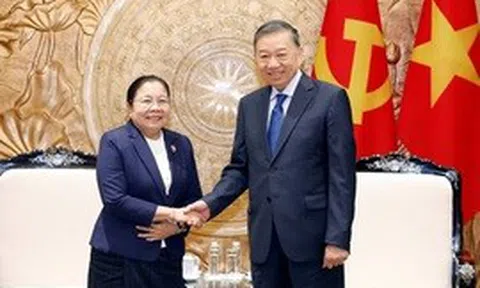 Tổng Bí thư, Chủ tịch nước Tô Lâm tiếp Trưởng Ban Tổ chức Trung ương Lào