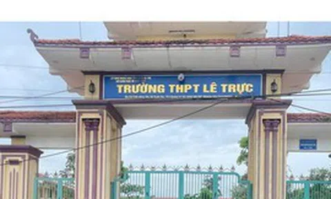 Quảng Trị: Khởi tố 2 giáo viên Trường THPT Lê Trực