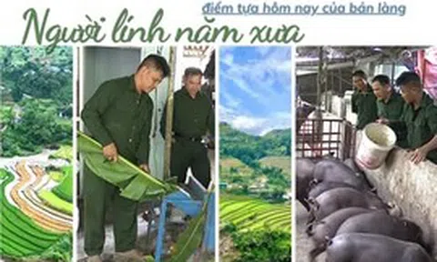 Người lính năm xưa, điểm tựa hôm nay của bản làng