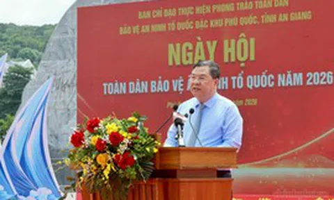 Phó Thủ tướng Thường trực Phạm Gia Túc dự Ngày hội toàn dân bảo vệ an ninh Tổ quốc tại Đặc khu Phú Quốc