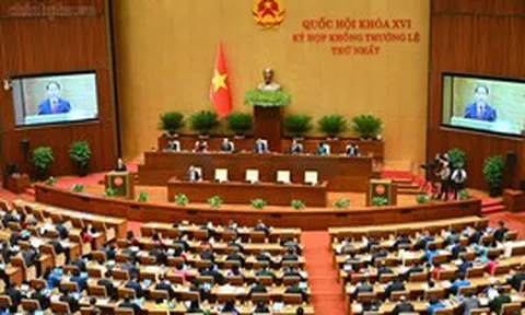 Quốc hội nghe báo cáo về 2 dự án luật trong lĩnh vực phổ biến, giáo dục pháp luật và trách nhiệm bồi thường của Nhà nước