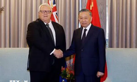 Tổng Bí thư, Chủ tịch nước Tô Lâm hội kiến Chủ tịch Quốc hội New Zealand