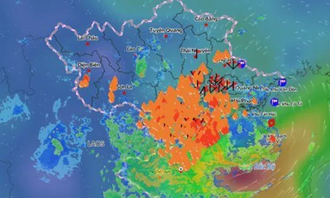 Mưa bão giảm dần, vùng mưa lớn dịch xuống Ninh Bình, Thanh Hóa, Nghệ An